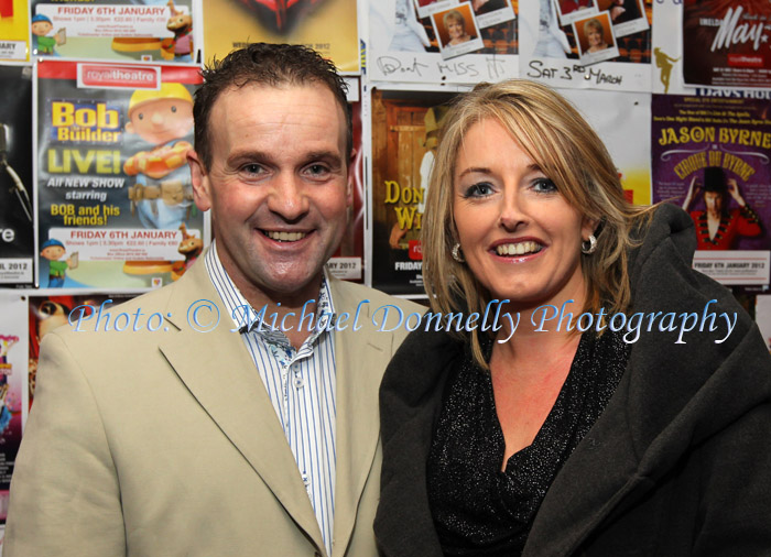 Brian and Edel Joyce, Foxford, pictured at the Imelda May New Years Eve Concert in the Royal Theatre Castlebar. Photo: © Michael Donnelly Photography