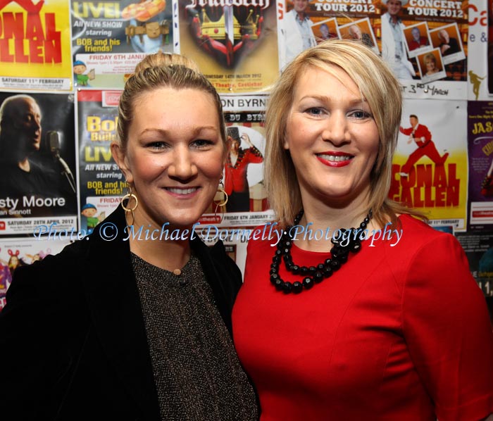 Westport ladies Dee Reilly and Vera Curran, pictured at the Imelda May New Year's Eve Concert in the Royal Theatre Castlebar.Photo: © Michael Donnelly Photography