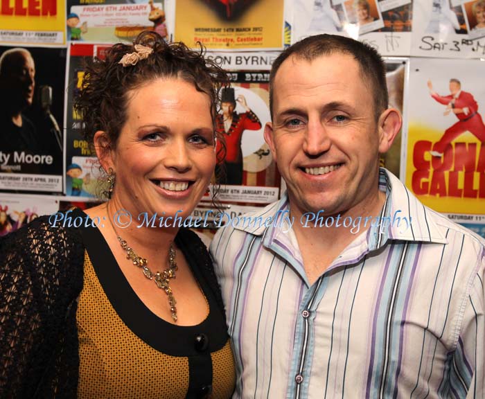 Denise Carroll, Castlerea and Jason O'Reilly, Castlerea, pictured at the Imelda May New Year's Eve Concert in the Royal Theatre Castlebar. Photo: © Michael Donnelly Photography