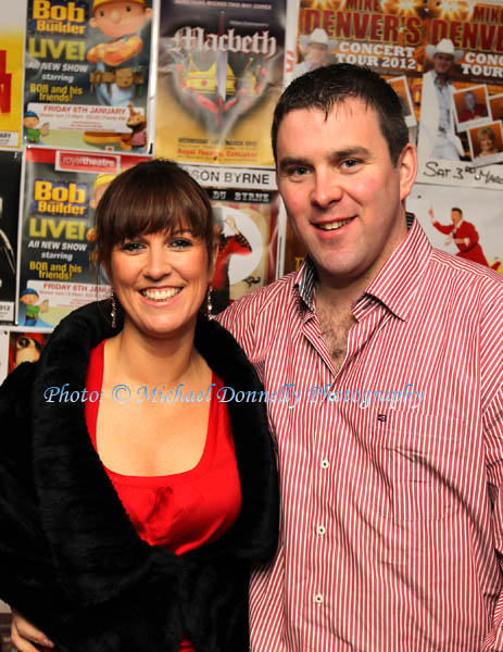 Adelin  Smyth, Newport and Fergus McManamon, Newport, pictured at the Imelda May New Year's Eve Concert in the Royal Theatre Castlebar. Photo: © Michael Donnelly Photography