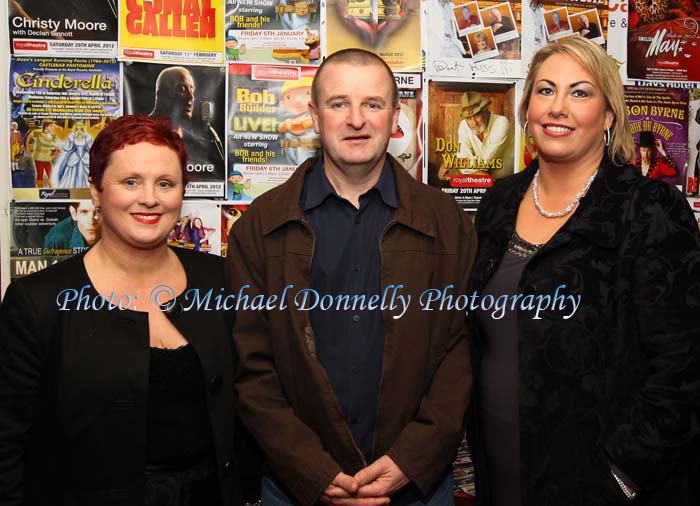Eileen and Nigel Jones and Caroline Murnane, Ballintubber, pictured at the Imelda May New Year's Eve Concert in the Royal Theatre Castlebar. Photo: © Michael Donnelly Photography