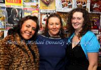 Pictured at the Imelda May New Years Eve Concert in the Royal Theatre Castlebar, from left: Jackie Sammon, Newport; Tricia Moran and Loretta Kerrigan, Westport . Photo: © Michael Donnelly Photography