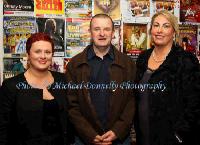 Eileen and Nigel Jones and Caroline Murnane, Ballintubber, pictured at the Imelda May New Year's Eve Concert in the Royal Theatre Castlebar. Photo: © Michael Donnelly Photography