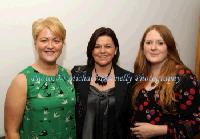 Ballina ladies, Karen Langan, Colleen Roughneen, and Irene Hegarty, pictured at the Imelda May New Year's Eve Concert in the Royal Theatre Castlebar. Photo: © Michael Donnelly Photography