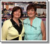 Peggy Flatley, Belcarra, and Anne Jordan Ballyglass Claremorris, pictured at the Midwest Radios 20th Birthday Celebrations at the TF Royal Theatre, Castlebar. Photo:  Michael Donnelly