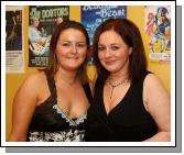Aisling McTigue Breaffy and Sharon Conway, Castlebar, enjoying New Years Eve at the Saw Doctors in the TF Royal Hotel and Theatre, Castlebar. Photo:  Michael Donnelly
