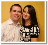 Aidan Brogan, Castlebar, and Marie Nolan, Turlough, enjoying New Years Eve at the Saw Doctors in the TF Royal Hotel and Theatre, Castlebar. Photo:  Michael Donnelly