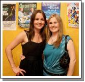 Young Fine Gael members Mairead O'Donnell and Allison Gannon enjoying New Years Eve at the Saw Doctors in the TF Royal Hotel and Theatre, Castlebar. Photo:  Michael Donnelly