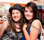 Carndonagh ladies pictured at "The Script" in the TF Royal Theatre Castlebar,Lisa McGrenra and Ciara McGeoghegan. Photo: © Michael Donnelly