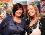 Sinead Nestor and Mary Fahy, Dunmore, pictured at "The Script" in the TF Royal Theatre Castlebar. Photo: © Michael Donnelly