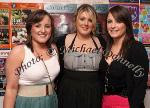 Westport ladies pictured at "The Script" in the TF Royal Theatre Castlebar, from left: Catherine Barrett, Ashleigh Halpin, and Bridget Staunton. Photo: © Michael Donnelly