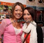 Cliona Ryan and Rebecca Smith, Galway City, pictured at "The Script" in the TF Royal Theatre Castlebar. Photo: © Michael Donnelly