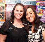 Linda Warde and Sharon Fay, Galway city pictured at "The Script" in the TF Royal Theatre Castlebar. Photo: © Michael Donnelly