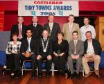 Winners in the Shop Fronts section of the Castlebar Tidy Towns Competition pictured at the presentation of prizes in the TF Royal Hotel and Theatre Castlebar, front from left:Chris Butler, committee; Tony Neutze, manager SuperValu Castlebar (sponsors); Cllr Blackie Gavin, Mayor of Castlebar Town Council; Marie Jennings, CG Properties 2nd; Ronan Ward, chairman Castlebar Tidy Towns; and Mick McDonnell, Bosh Bar, Overall Winner Shop Fronts; At back; Joe Butler, Michael Mullahy, committee; Pat Murray, President Castlebar Chamber of Commerce; Pat Jennings, tf Royal Hotel and Theatre, and Ger Deere committee and M.C. on the night.  Photo: Michael Donnelly.