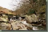 Bedrock river channel in Connemara 