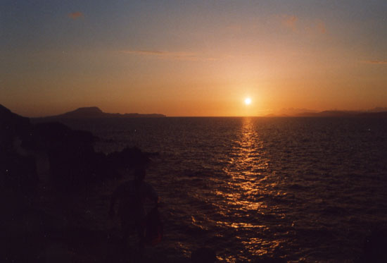 Clare Island visible on the left?