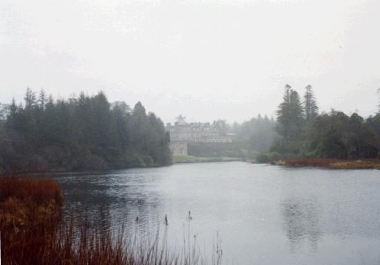 The famous hotel and fishing location Ballynahinch Castle, Connemara