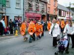 Glenisland Tigers.  St. Patricks Day Parade Castlebar Co. Mayo. 17 March 2005. Photo Mark Kearney.