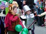 Cowardly Lion and Tin Man - Following the Yellow Brick Road at St. Patricks Day Parade Castlebar Co. Mayo. 17 March 2005. Photo Mark Kearney.