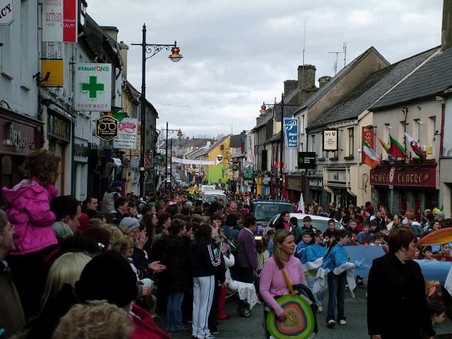  St. Patricks Day Parade Castlebar Co. Mayo. 17 March 2005. Photo Mark Kearney.