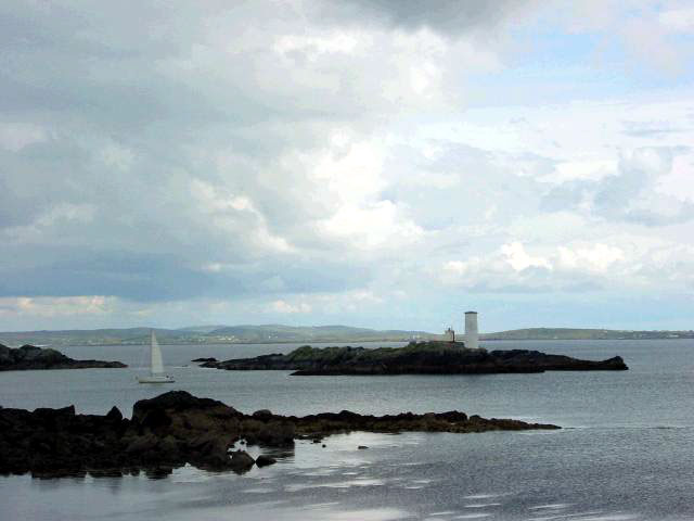 A perfect place to moor for sailors working their way along the Connemara Coast.