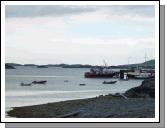 The island is well served by ferries.