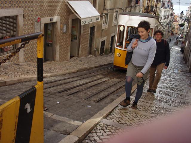 Hilly Lisbon - Funiculars are Common