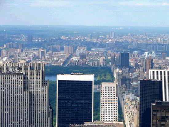Central Park to the North