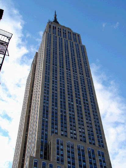 Looking Up from a 5th Avenue corner.