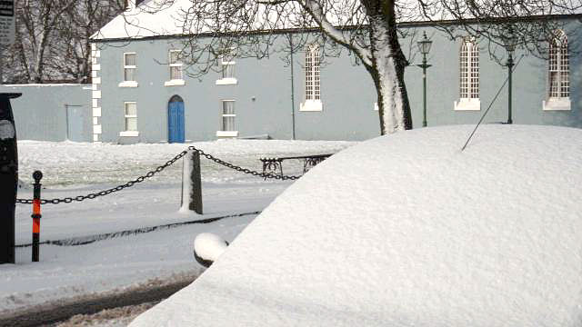 A good couple of inches fell in a very short time on Friday 4th Jan 2008.