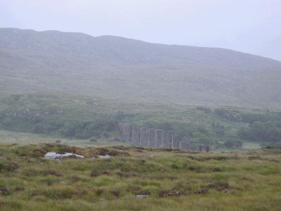 The last train ran on the Burtonport to Letterkenny line  in 1941.